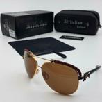 Zonnebril Affliction Baxter-A 64-11-125 Black and Red Gold, Overige merken, Zonnebril, Overige kleuren, Nieuw