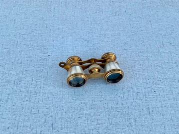 Toneelkijker | Messing | Parelmoer beschikbaar voor biedingen