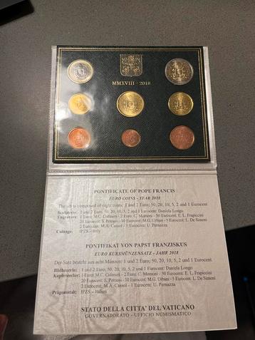 Vaticaanstad BU Muntset 2018 beschikbaar voor biedingen