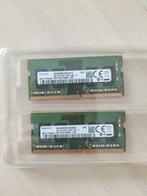 Samsung ddr4 sodimm 8gb (2x4gb), Computers en Software, RAM geheugen, Ophalen of Verzenden, Gebruikt, DDR4, Laptop
