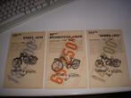 3 Folders/flyers Monet & Gayon motoren, bromfietsen, Ophalen of Verzenden, Overige merken