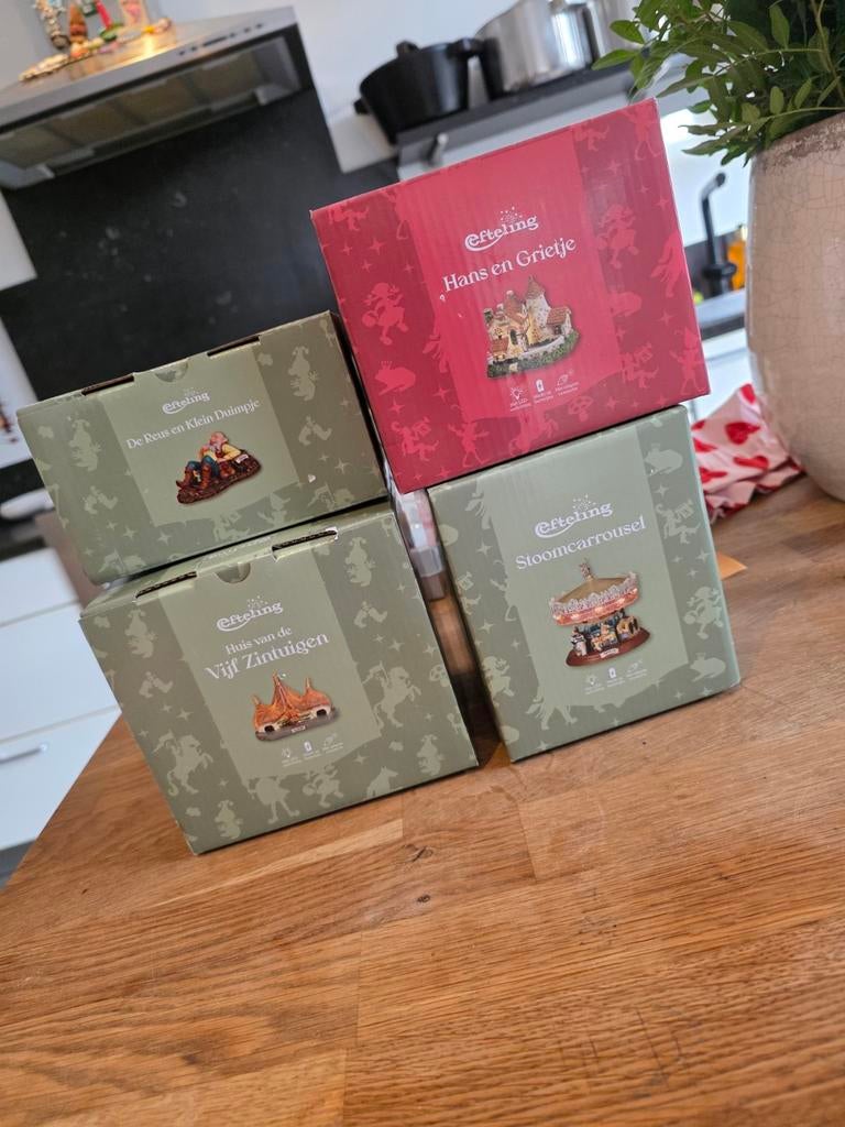 Efteling Beeldjes - Nieuw in Doos €10 p.s. of €35 voor 4, Ophalen of Verzenden, Nieuw, Beeldje of Poppetje