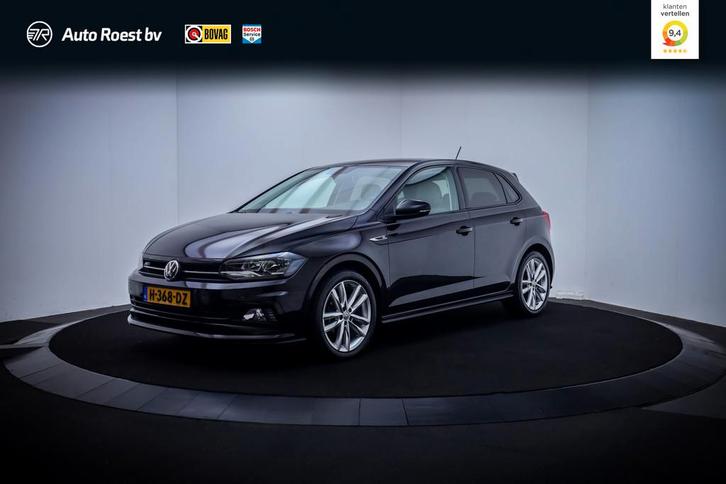 Volkswagen Polo 1.0TSI Highline Business R CARPLAY | LEDER |, Auto's, Volkswagen, Bedrijf, Te koop, Polo, ABS, Adaptive Cruise Control