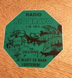 Sticker zender piraat Radio Rio Bravo, Manolito, DEURNE, Ophalen of Verzenden, Zo goed als nieuw
