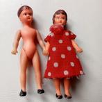 Vintage Ari rubber poppetjes, poppenhuis, Verzamelen, Gebruikt, Ophalen of Verzenden