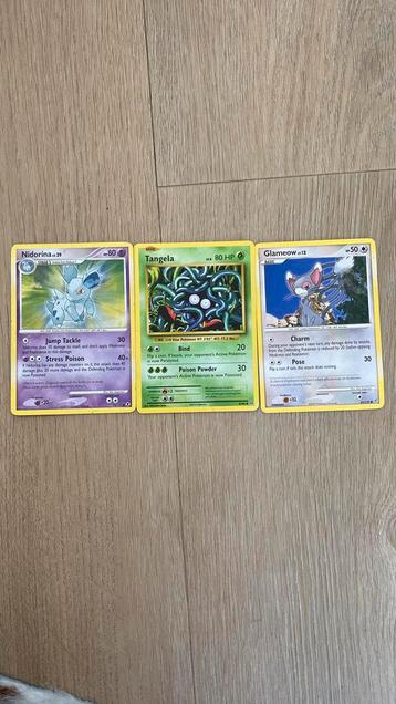 3 oude pokemon kaarten beschikbaar voor biedingen
