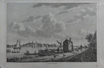 153 / Ijsselmonde - Gravure uit 1792 door J. Bulthuis beschikbaar voor biedingen