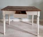 Vintage oud grenen tafel met lade - Opknapper!, Ophalen