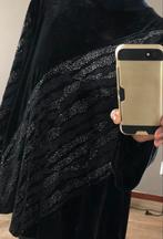 Feest en uitgaan Zwarte blouse met glitterdetails, Ophalen of Verzenden, Blouse of Tuniek, Zwart, Onbekend