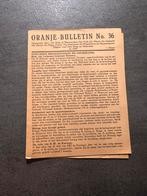 Origineel Oranje-Bulletin No. 36 (1 Maart ) WW2, Verzamelen, Militaria | Tweede Wereldoorlog, Ophalen of Verzenden, Overige soorten