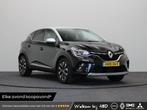Renault Captur 1.6 E-Tech full hybrid 145pk techno | Grootsc, Stof, Gebruikt, 715 kg, Zwart
