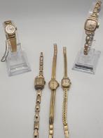 5 antieke Dames horloges allemaal 20 mic rolled gold, Antiek en Kunst, Ophalen of Verzenden