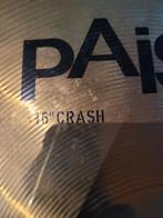 Paiste 101 serie 16" crash, Muziek en Instrumenten, Instrumenten | Toebehoren, Ophalen, Gebruikt, Drums of Percussie