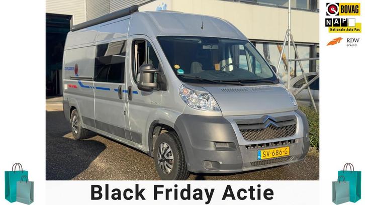 Citroen JUMPER 33 L3H2 2.2HDI 120 CAMPER 2007 NAP!, Caravans en Kamperen, Campers, Bedrijf, Buscamper of Camperbus, Overige merken