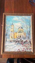 Russisch orthodox schilderij gesigneerd, Ophalen of Verzenden