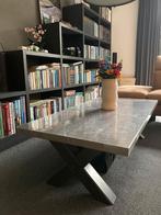 Salontafel Lamulux stone 135x67cm in nieuwstaat, Ophalen, 100 tot 150 cm, 50 tot 100 cm, Zo goed als nieuw