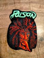 Poison open up and say Ah vintage metal rock patch embleem, Ophalen of Verzenden, Nieuw, Kleding