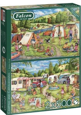 Falcon de Luxe - Camping & Caravanning - 2x500 stukjes beschikbaar voor biedingen