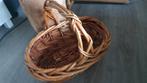 Gevlochten sterke rotan mand, Ophalen of Verzenden, Ovaal, Riet, Mand