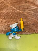Smurfen smurf met deegroller, Ophalen of Verzenden, Zo goed als nieuw, Verschillende Smurfen