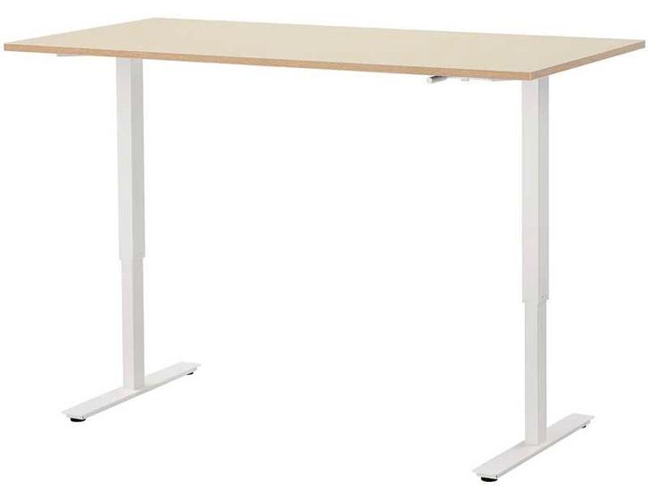 Ikea Skarsta Zit-Sta Bureau 160x80 - Utrecht, Huis en Inrichting, Bureaus, Gebruikt, Bureau, In hoogte verstelbaar, Ophalen of Verzenden