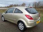 Opel Corsa 1.2-16V Enjoy Airco/Cruise/Automaat, Auto's, Opel, 450 kg, Gebruikt, Elektrische ramen, 82 pk