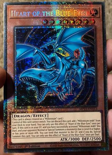 Yu-Gi-Oh! Heart of the Blue Eyes MP25 Starlight Rare Mint beschikbaar voor biedingen
