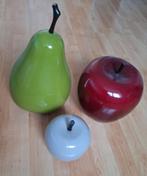 Decoratie appels en peer, kunststof, Ophalen