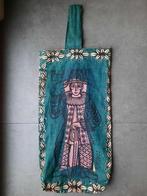 Vintage tas stof oorspronkelijke handdruk Jan van den Bergh, Antiek en Kunst, Ophalen of Verzenden