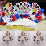 Diverse MICKEY&MINI MOUSE Cupcakeprikkers pak à 24 st.€ 5,50, Hobby en Vrije tijd, Taarten en Cupcakes maken, Nieuw, Versiering