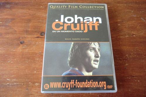 DVD - Johan Cruijff - en un momento dada, Cd's en Dvd's, Dvd's | Sport en Fitness, Gebruikt, Documentaire, Voetbal, Alle leeftijden