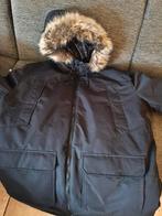 Nieuwe winter parka Jack en Jones 3xl plus fit met bont jas, Zwart, Nieuw, Overige maten, Ophalen of Verzenden