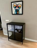 Vitrinekastje | design | metaal, Ophalen, Minder dan 100 cm, 25 tot 50 cm, Glas