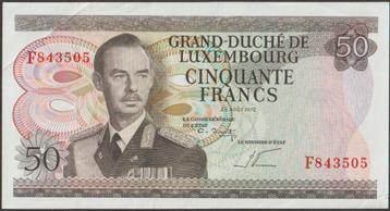 Luxemburg 50 francs 1972 VF+ p.55b (# 173) beschikbaar voor biedingen