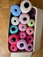 15 x tufting yarn 100% wol, Hobby en Vrije tijd, Ophalen of Verzenden, Nieuw