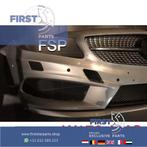 W176 AMG Voorbumper + diamond gril Mercedes A Klasse 2012-20, Gebruikt, -, Voor, Ophalen of Verzenden