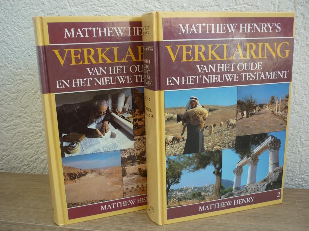 Matthew Henry - Bijbelverklaring deel 1 en 2 compleet, Boeken, Godsdienst en Theologie, Ophalen of Verzenden, Zo goed als nieuw