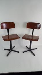 1x 60 02 industriële stoel, schoolstoel, kinderstoel. S11, Tweedehands verkoop, Tweedehands verkoop, Gebruikt, Ophalen of Verzenden