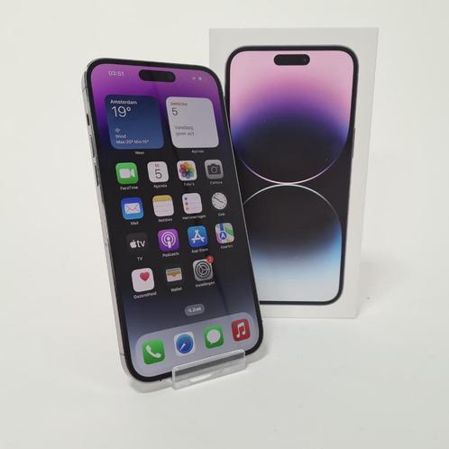 Apple iPhone 14 Pro Max 256GB Paars | Accu 87%, Telecommunicatie, Mobiele telefoons | Hoesjes en Frontjes | Apple iPhone, Gebruikt