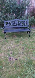 Tuinbankje, Tuin en Terras, Tuinbanken, Ophalen, Gebruikt, Metaal