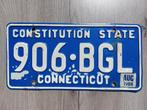 Kentekenplaat Connecticut USA 1988 Nummerplaat Nummerbord, Verzamelen, Auto's, Gebruikt, Ophalen of Verzenden
