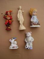 5 diverse beeldjes, Verzenden, Zo goed als nieuw