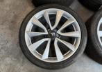 ✅ 19 inch Orignele Performance Tesla Model 3 velgen 5x114.3, Gebruikt, Banden en Velgen, 235 mm, Personenwagen