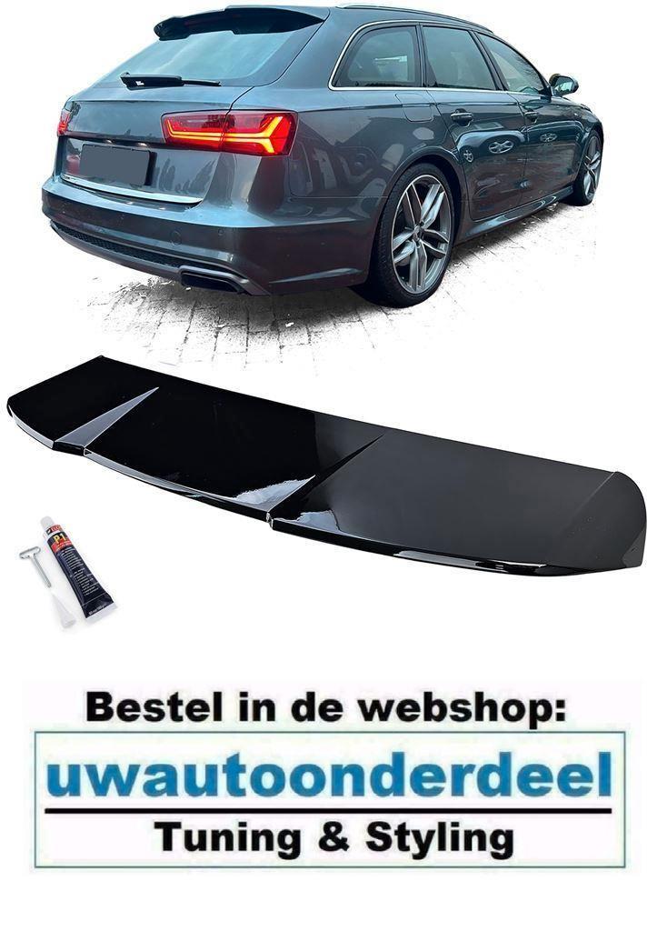 Achterklep Spoiler Glans Zwart Geschikt Voor Audi A6 C7 4G A, Auto diversen, Tuning en Styling, Ophalen of Verzenden