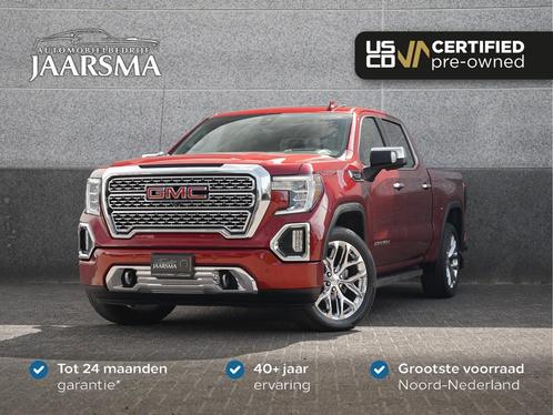 GMC Sierra 1500 Denali 6.2L V8 |Verwarmde en geventileerde s, Auto's, GMC, Bedrijf, Te koop, Lederen bekleding, Metallic lak, LPG