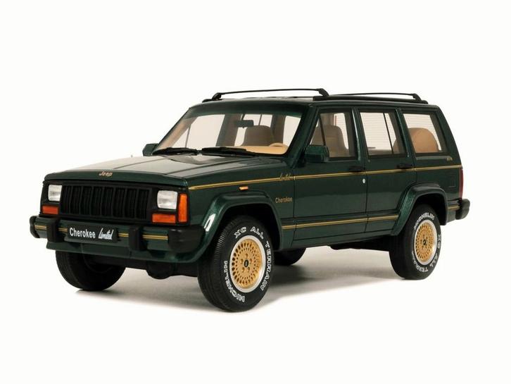 Pre-order december!! OT1204 Jeep Cherokee 1:18 OTTO, Hobby en Vrije tijd, Modelauto's | 1:18, Zo goed als nieuw, OttOMobile, Ophalen of Verzenden