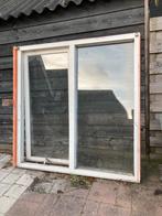 Kozijn met dubbel glas, Doe-het-zelf en Verbouw, Ophalen, Raamkozijn, Zo goed als nieuw, 150 tot 225 cm