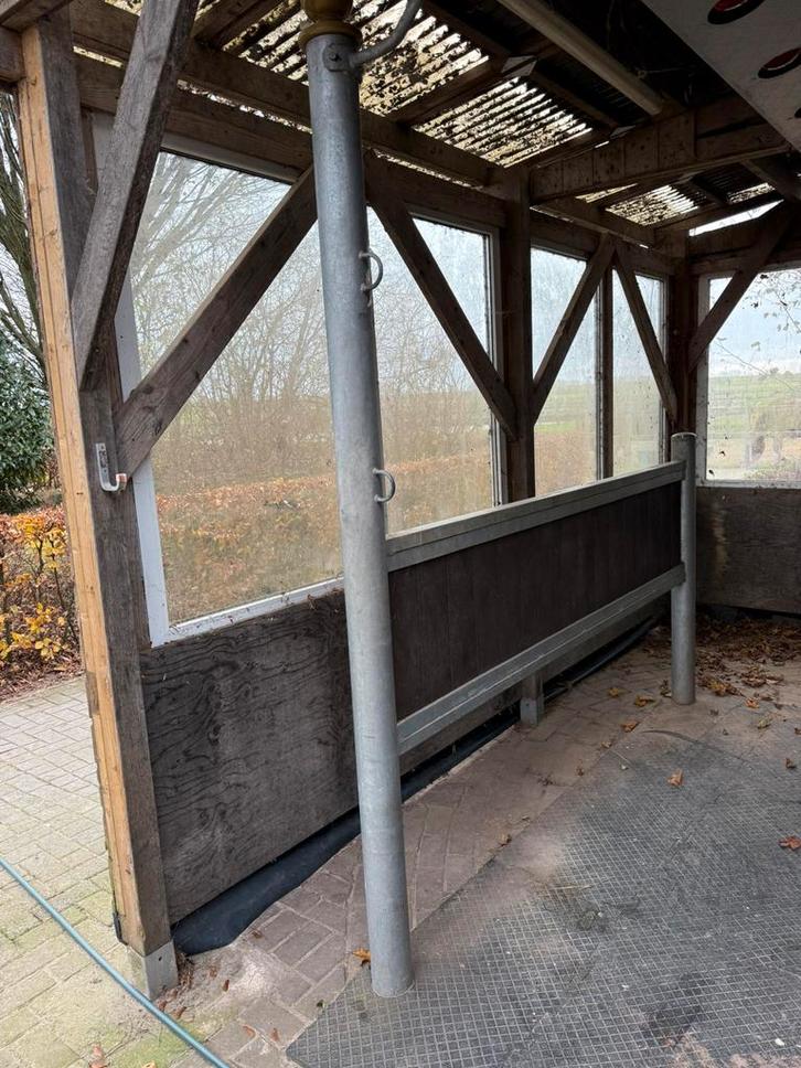 Wasplaats zijwanden, palen en voerkist, deze week ophalen, Dieren en Toebehoren, Stalling en Weidegang, Toebehoren