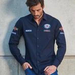 Sparco Martini Racing Overhemd maat L, Kleding | Heren, Ophalen of Verzenden, Nieuw, Blauw