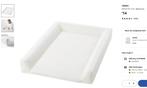 IKEA VÄDRA Babycare mat, 48x74 cm, Gebruikt, Aankleedkussen, Standaard, Ophalen